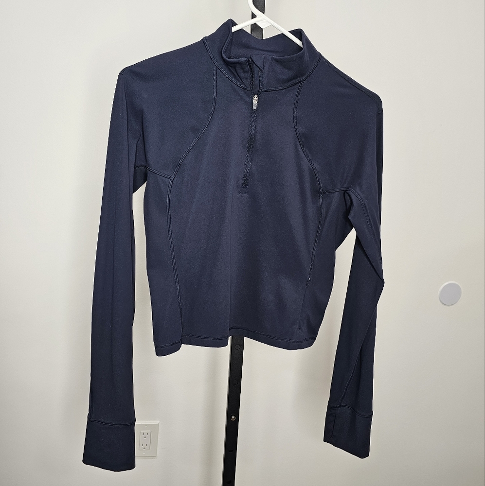 Navy Full-Zip Jacket
